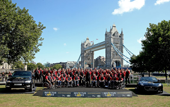 Prince Harry Invictus Games presented by Jaguar Land Rover