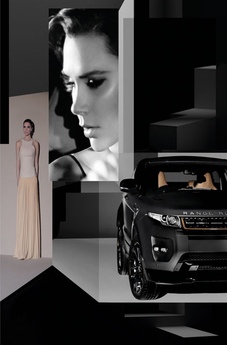 Victoria Beckham at Range Rover