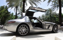 2011 SLS AMG on Display in Miami