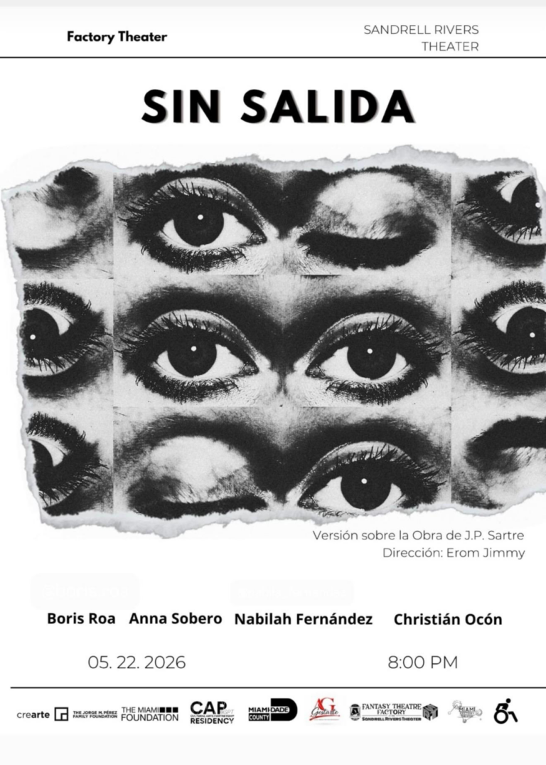 SIN SALIDA en Teatro de Miami