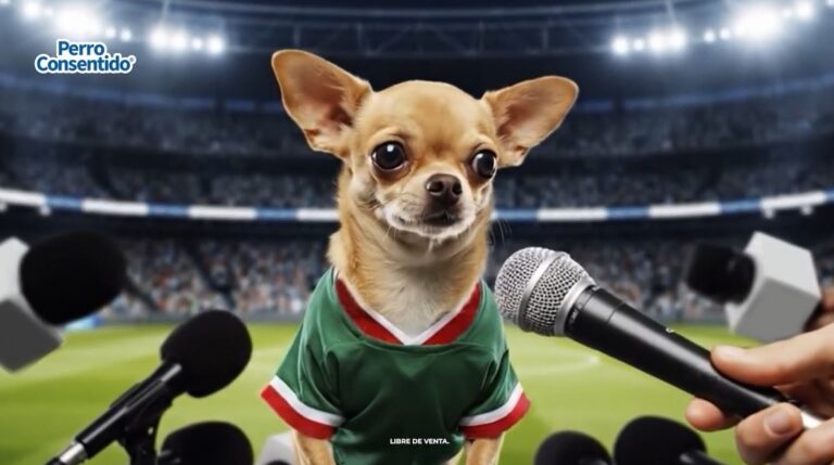 Mascotas consentidas con pasión futbolera