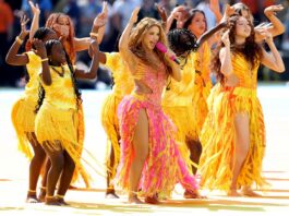 Shakira y número uno global Dai Dai