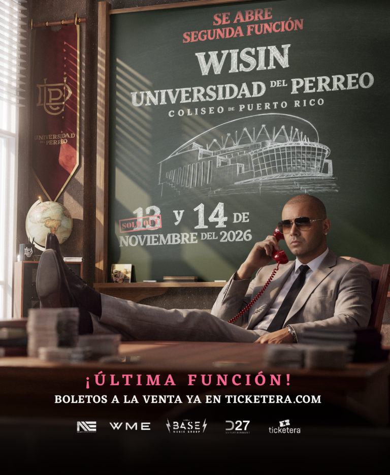 Wisin en casa llena con La Universidad del Perreo en Puerto Rico